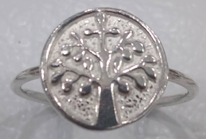 anillo plata 950 arbol de la vida